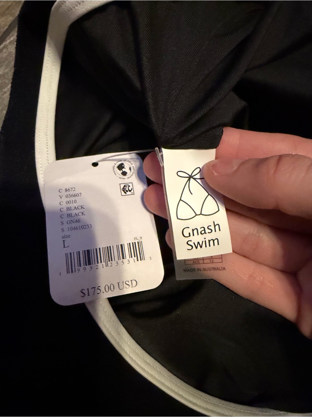 NWT Gnash Towelling One Piece Swimsuit - Picture 4 of 5